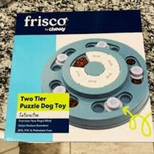 Two Tier Puzzle Dog Toy Interactive NWT